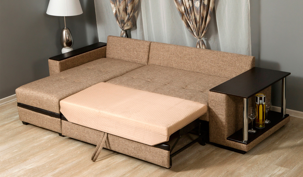 Такий диван буде зручний для використання в якості спального місця кожен день