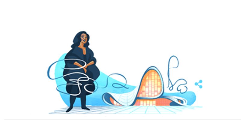 Сьогодні, 31 травня, Google вирішив присвятити черговий Doodle прекрасної, нереальною і чудовою Захе Хадід: