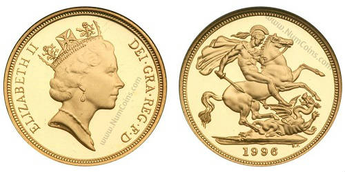 Наприклад, так було при королеві Вікторії, коли три рази випускалася монета і з кожним випуском зображення королеви «підганялося» під її старіючий вигляд