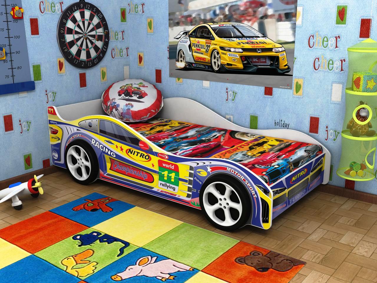 Ліжко-машина «Бельмарко» - якісна дитяча меблі