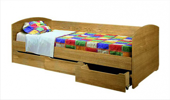 Деякі моделі ліжок мають металевим каркасом, що підвищує їх міцність і довговічність